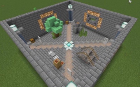 我的世界碉堡怎么做